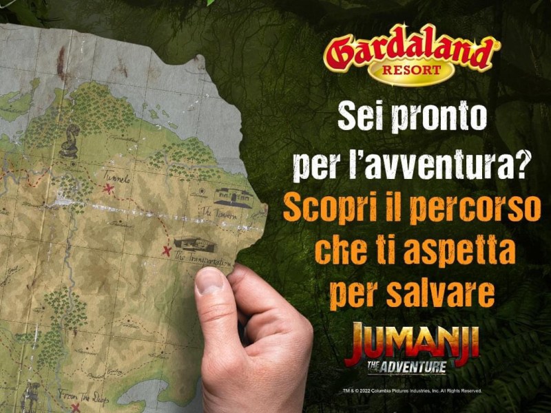 Ecco l’anteprima del percorso di “Jumanji – The&nbsp;Adventure”